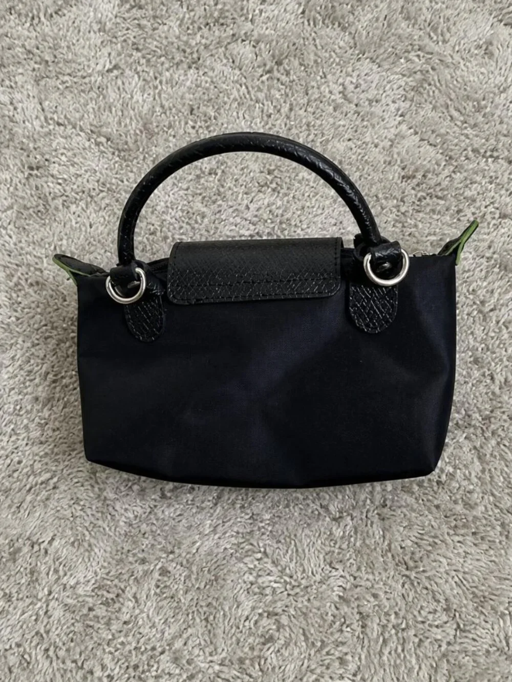 Longchamp Le Pliage Energy XS Crossbody - Black Stylish Travel Purse